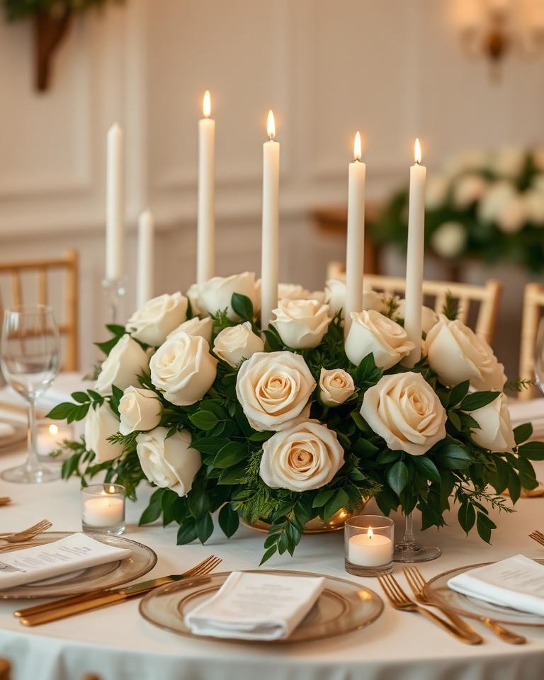 Reception glow 🕯️